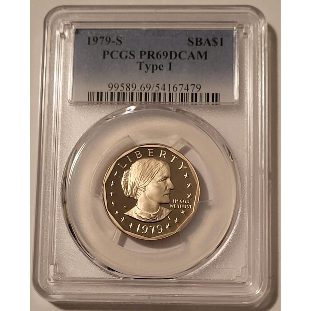 1979 S Susan B Anthony Dollar Type 1 Proof PR69 DCAM PCGS